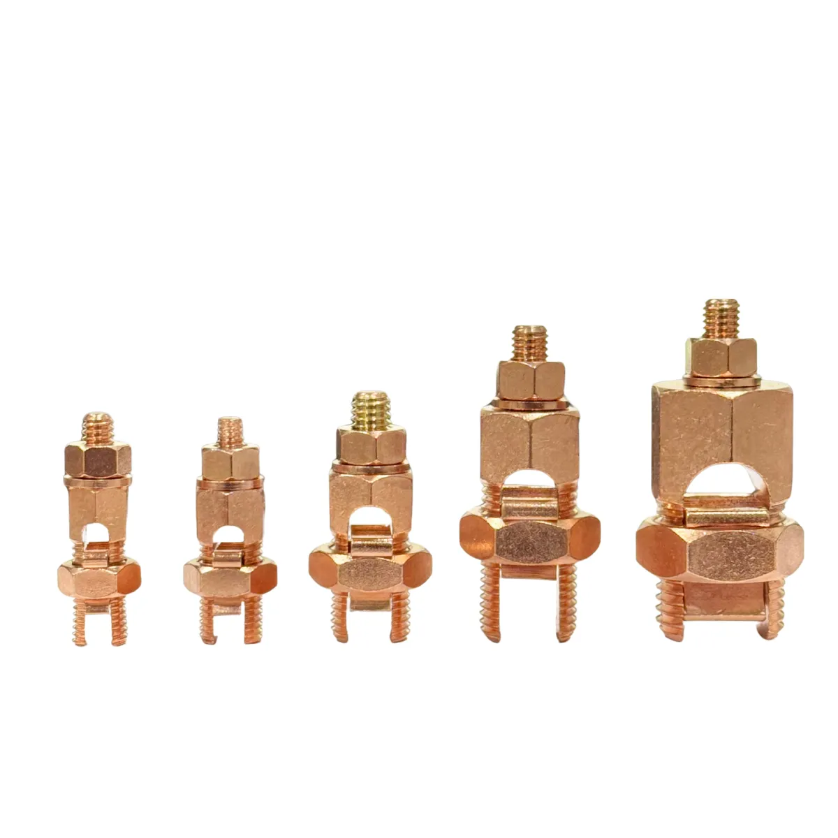 Split Bolt Connector Extra Stud Extra Pressure Pads – Brass Split Bolt Connector Manufacturer Jamnagar – Kuber Products